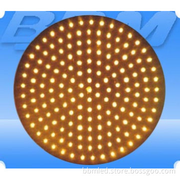 300mm (12") Without Lens Yellow Full Ball LED Traffic Light Core (JD300-3-Y)
